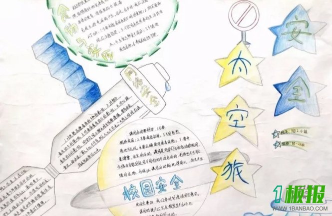 关于网络安全的手抄报要简单的-校园网络安全