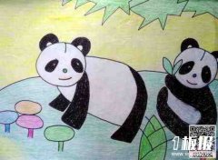幼儿儿童画动物类主题画