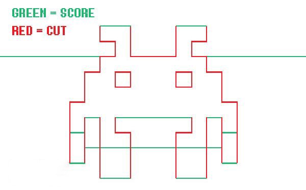 八位元立体贺卡手工制作教程