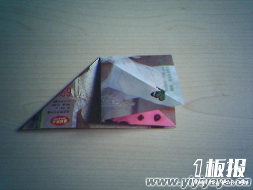 漂亮的折纸杯垫的折叠方法3