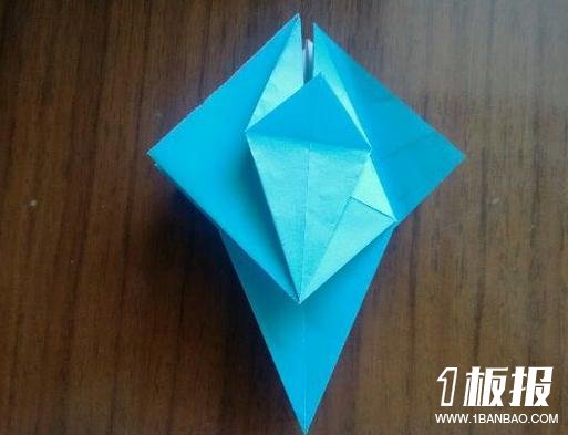 菊花手工折纸制作步骤图片