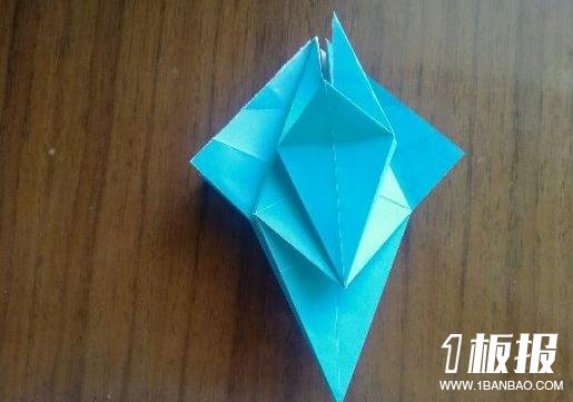 菊花手工折纸制作步骤图片