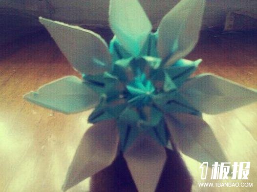 菊花手工折纸制作步骤图片