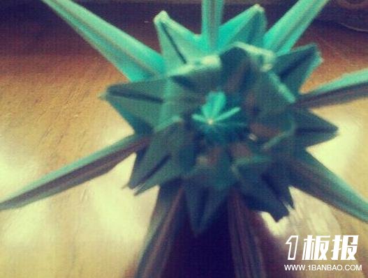 菊花手工折纸制作步骤图片