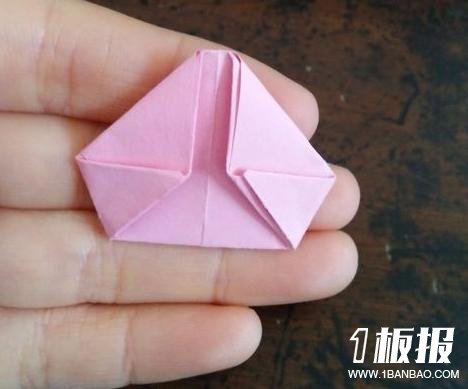 3d立体爱心怎么折