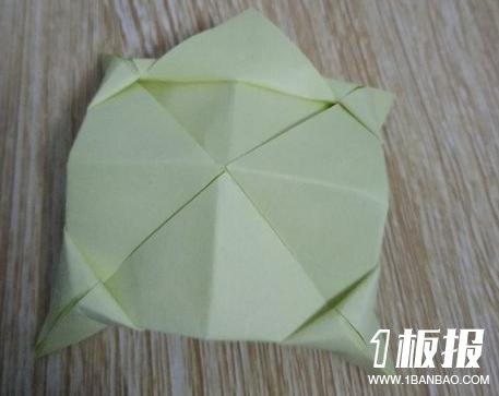 简单水仙花的折法图解