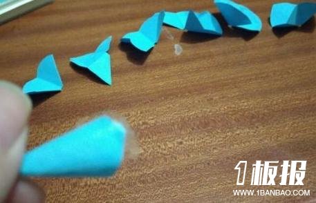 立体山茶花的折法