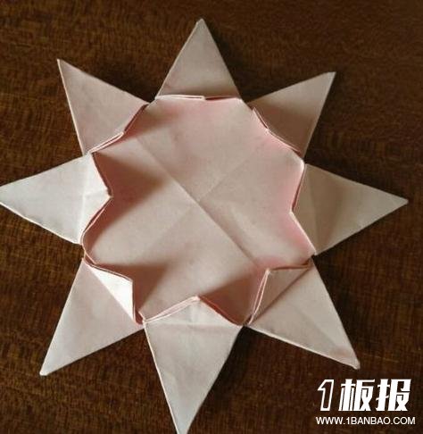 手工自制折纸立体蛋糕图解法