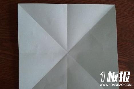 儿童乌篷船的折法图解