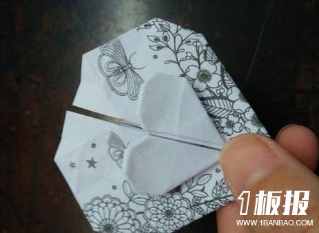 心心相印的折法步骤图