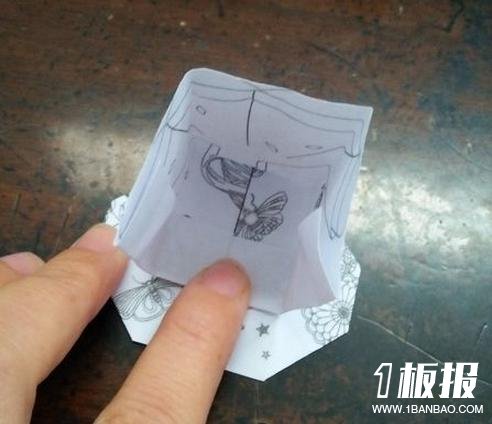 心心相印的折法步骤图