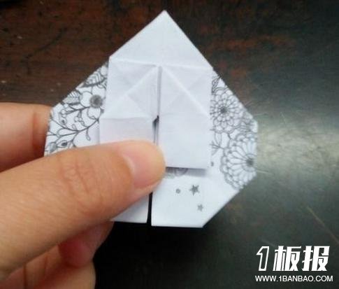 心心相印的折法步骤图