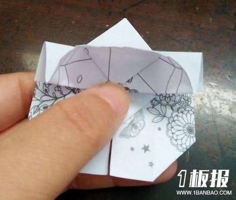 心心相印的折法步骤图
