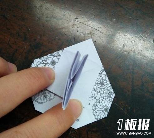心心相印的折法步骤图