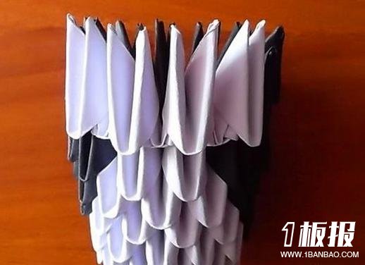 怎么折立体企鹅宝宝