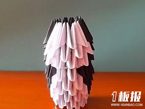 怎么折立体企鹅宝宝