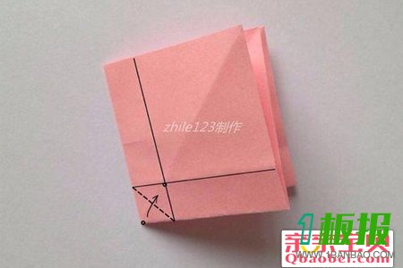 玫瑰花束折纸7