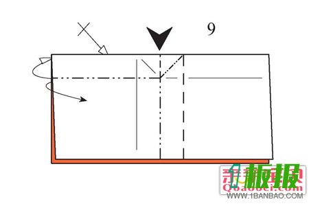 折纸玫瑰花步骤图解19