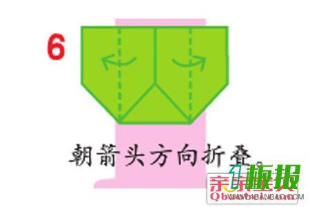 衬衣怎么折纸图解6