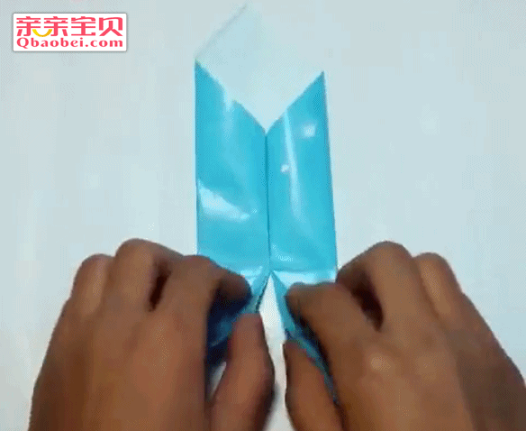 千纸鹤信封的折法图解5